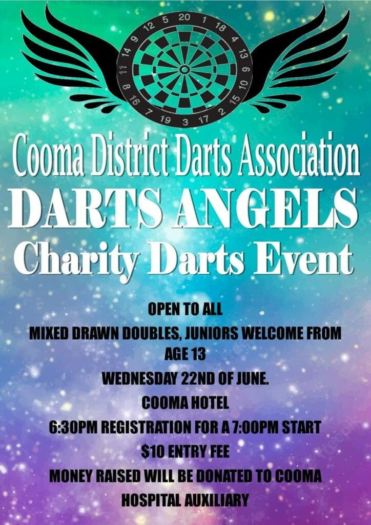 Darts Angels Charity Darts Event Fundraiser