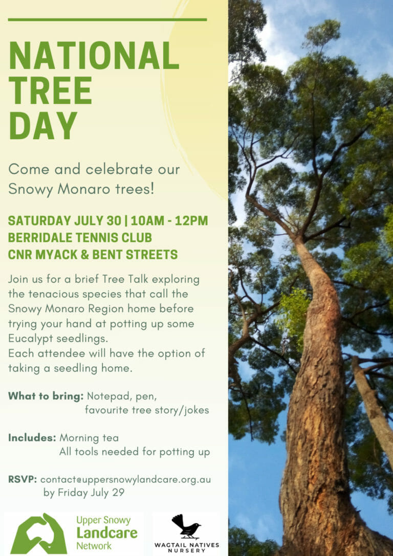 National Tree Day 2022 Visit Cooma