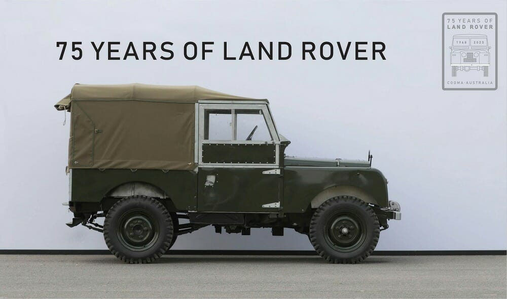 Landrover 75th Anniversary cooma