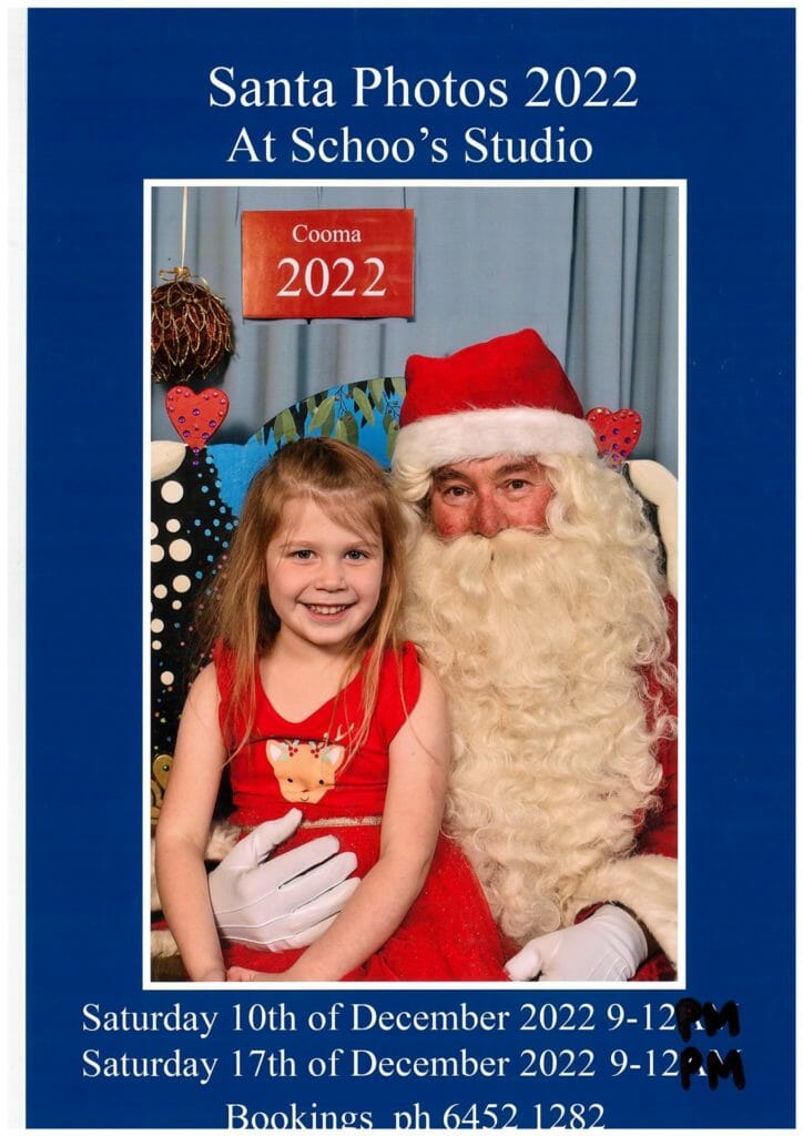 Santa Photos Visit Cooma