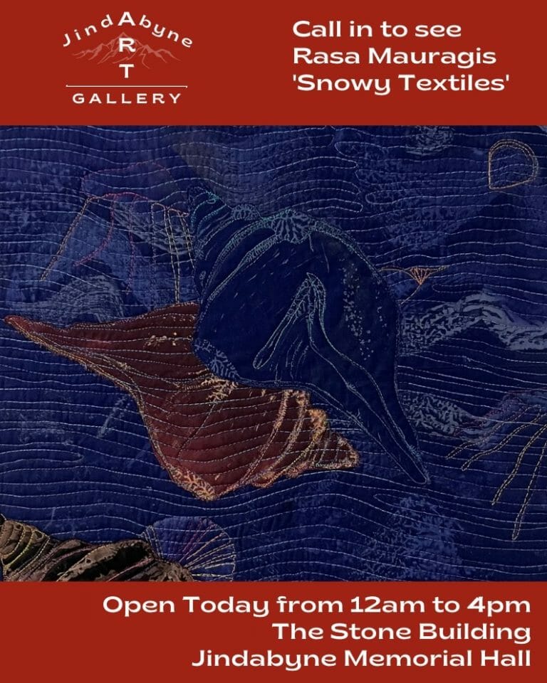 Snowy Textiles Art Exhibition Jindabyne Visit Cooma