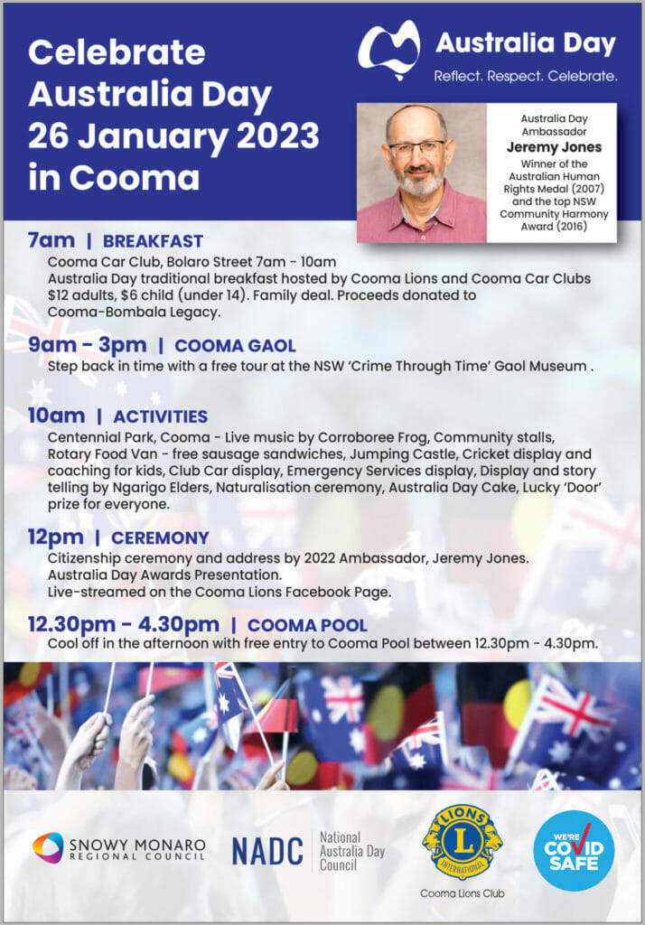 Cooma Australia Day