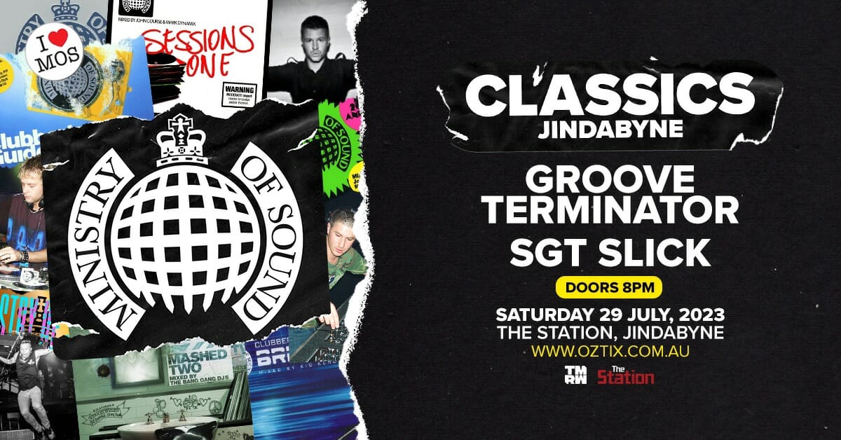 Ministry of Sound Classics with Groove Terminator & Sgt Slick Live ...