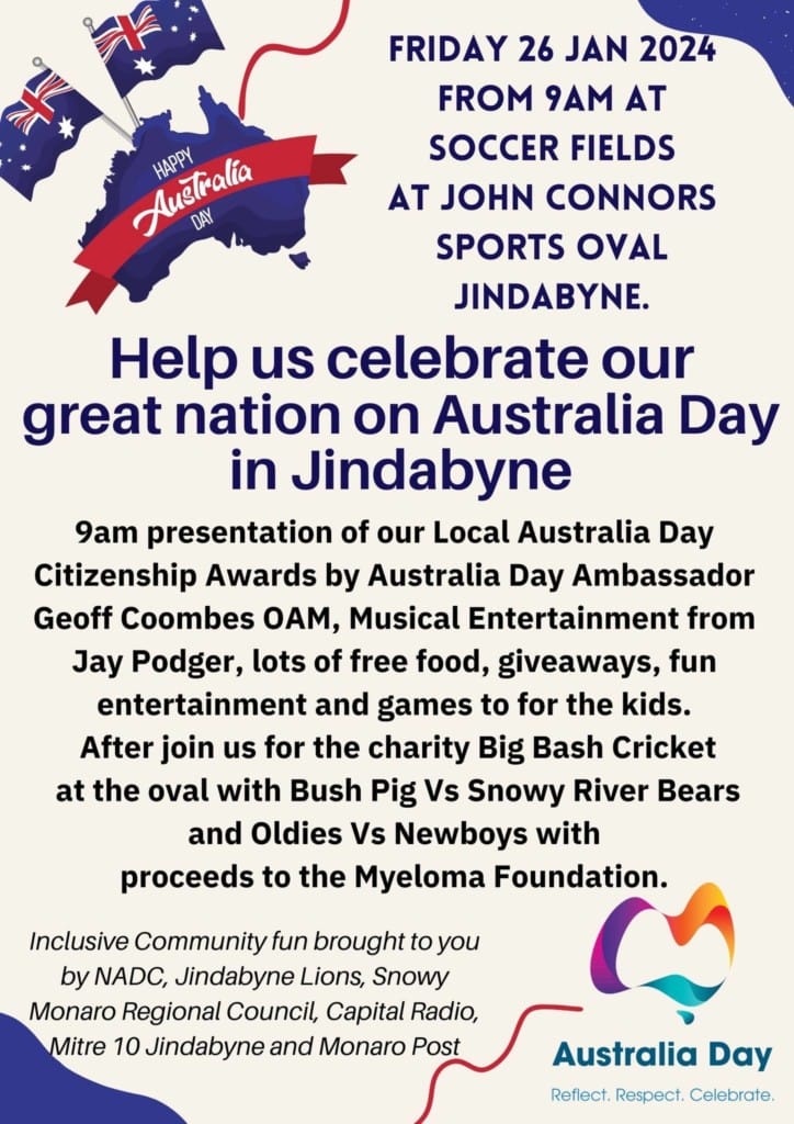 Jindabyne Australia Day Celebrations 2024 Visit Cooma