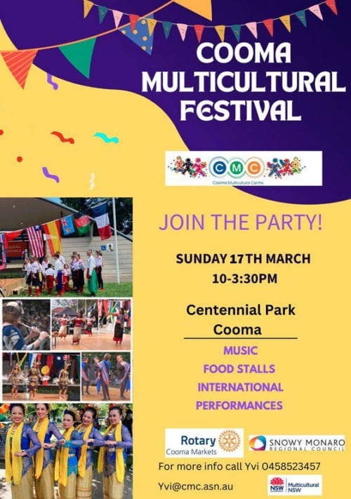 Cooma Multicultural Festival 2024 Visit Cooma
