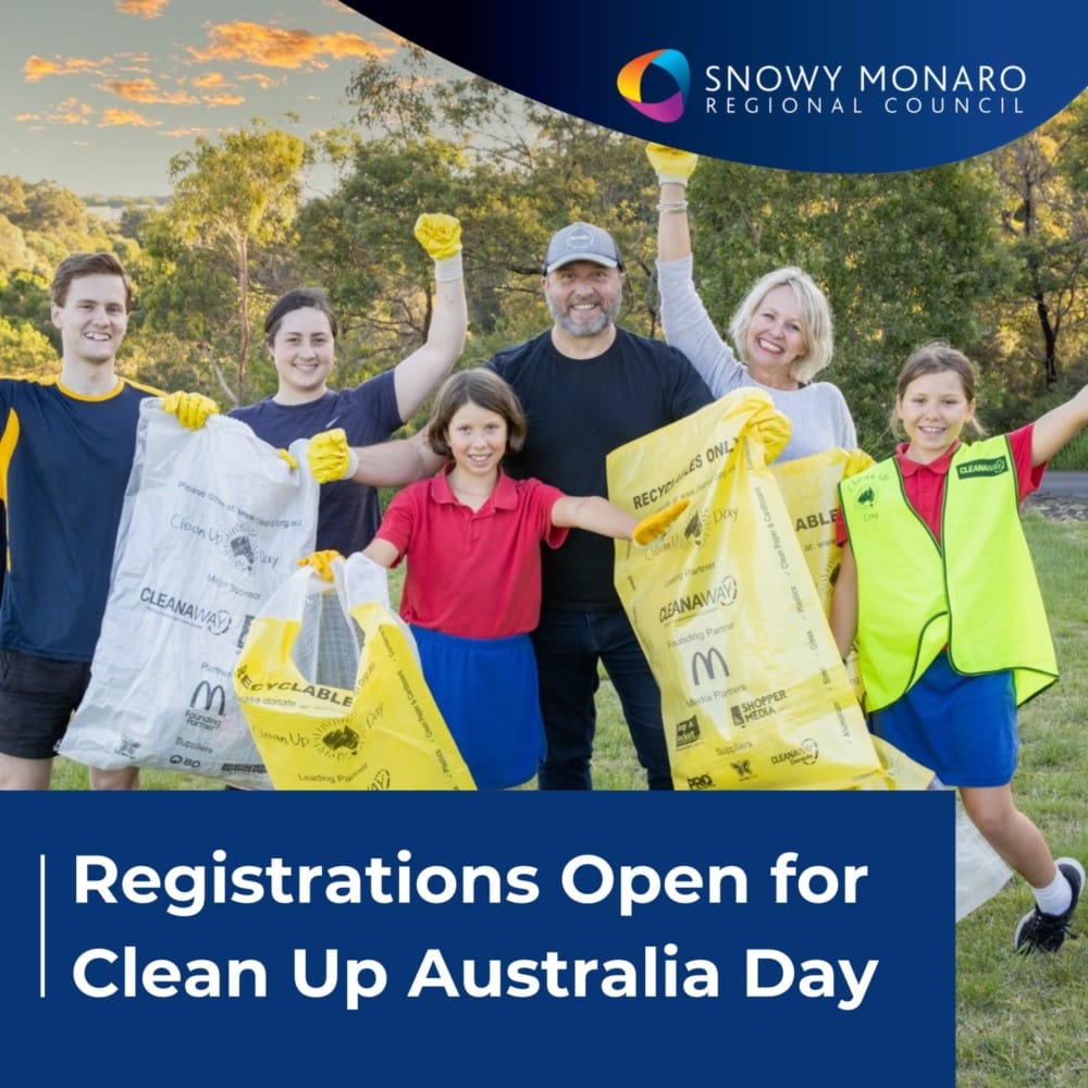 Clean Up Australia Day Visit Cooma